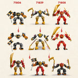 Lego Ninjago 71839 Le robot de combat spinjitzu d'Arin