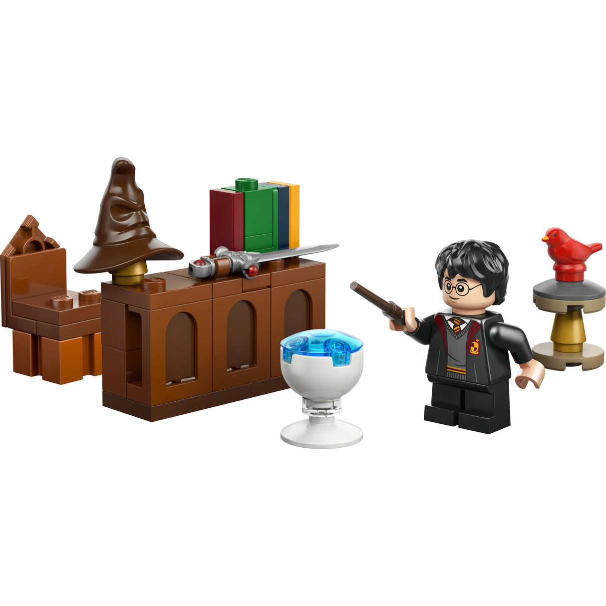 Lego harry potter - perkamentus kantoor met harry potter constructiespeelgoed (30724)
