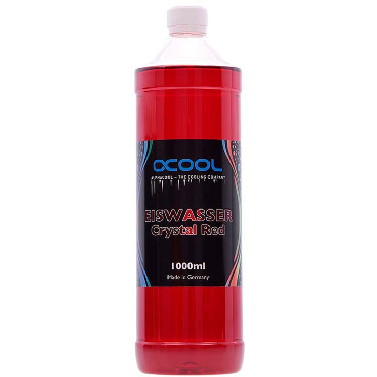 Alphacool eiswasser cristal rouge liquide de refroidissement (rouge, 1000 ml)