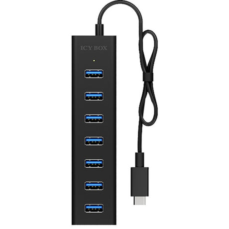 Boîte glacée ib-hub1700-c3 hub usb (noir)