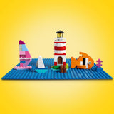 Plaque de construction Lego classique bleue - 11025