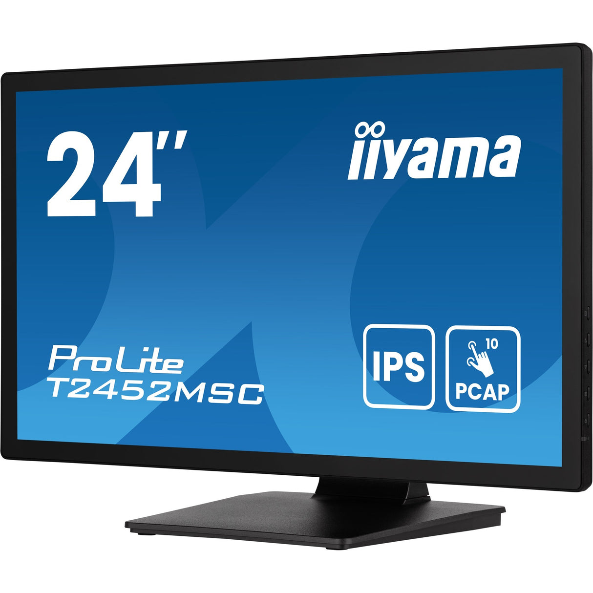 Moniteur à écran tactile Iiyama prolite t2452msc-b1ag 23,8 (noir, HDMI, port d'affichage, 2x USB-A)