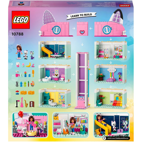 La maison de poupée Lego Gabby's Dollhouse Toys avec 4 figurines et accessoires pour enfants de 4 ans et plus - 10788