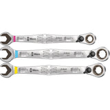 Wera 9733 insert en mousse avec jeu d'interrupteurs joker 6001 1, clé 11 pièces (gris noir)