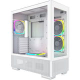 Boîtier tour midi Montech sky two (blanc | 2x USB-A | 1x USB-C | fenêtre)
