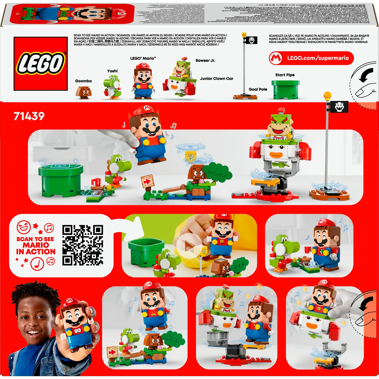 Lego super mario 71439 aventures avec mario interactif