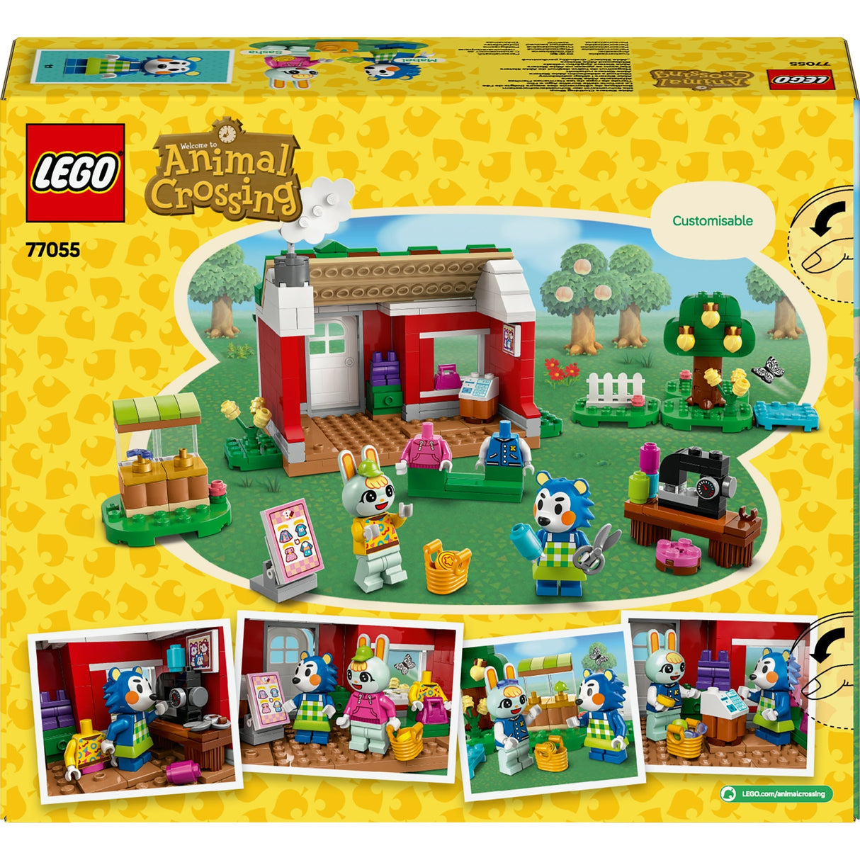 Lego animal traversant 77055 atelier de couture des sœurs capables