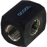 Alphacool hf borne de connexion té rond g1 4 (noir)
