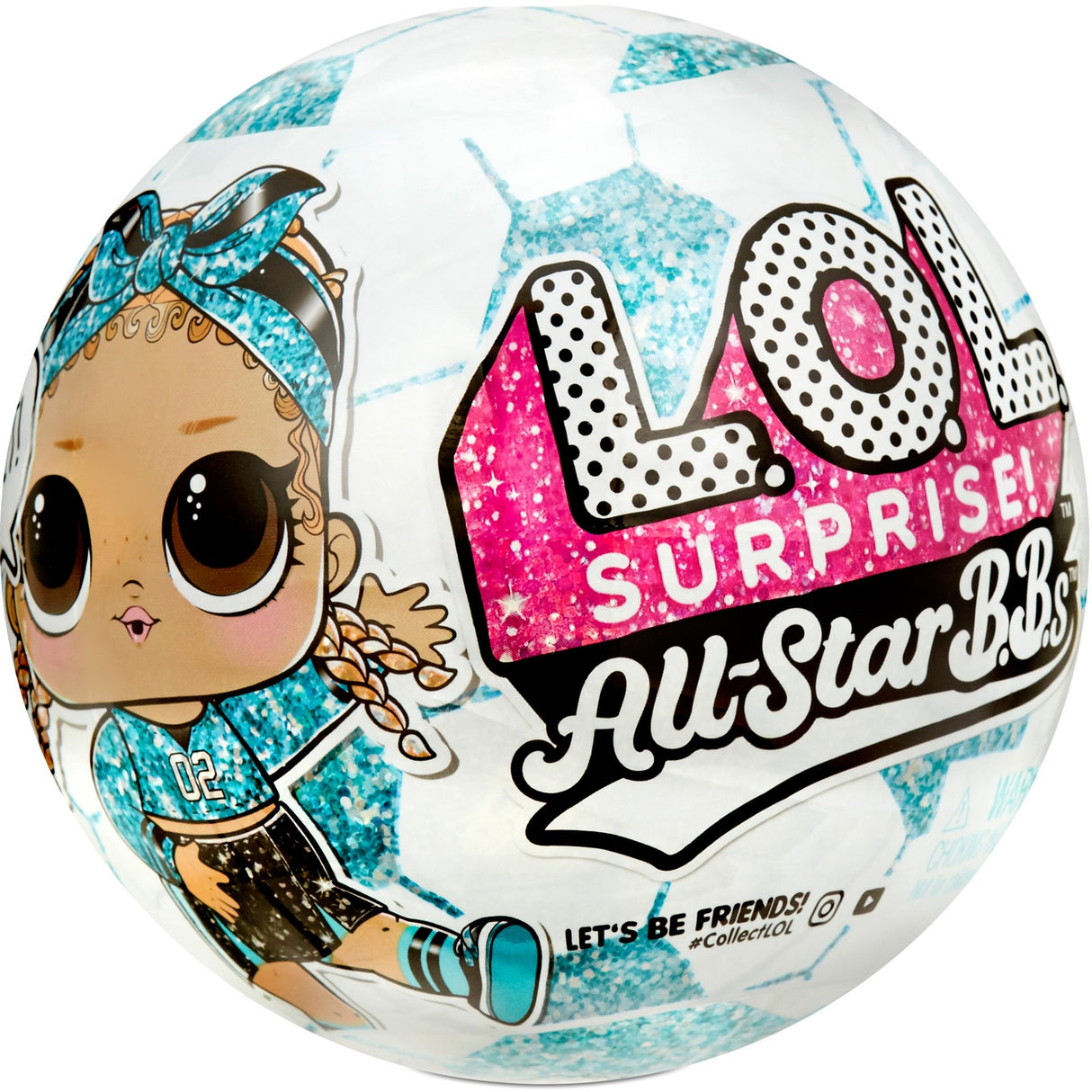 Mga divertissement mdr surprendre! poupée de football all star b.b.s série 3 (produit d'assortiment)