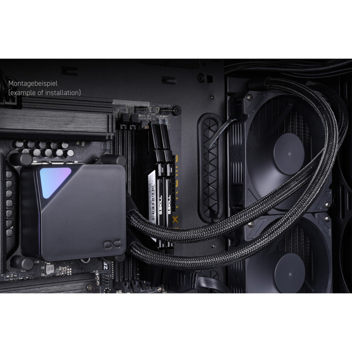 Alphacool core ocean t38 360 waterkoeling (zwart)