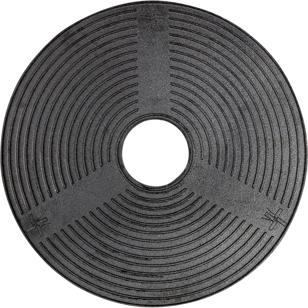 Plaque plancha Le Moulin à Vent (noire, 75 cm)
