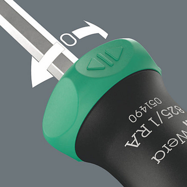 Wera kraftform kompakt 27 ra 1, jeu d'embouts 6 pièces (noir vert)