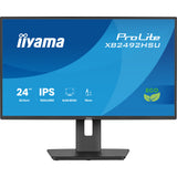 Moniteur Iiyama prolite xb2492hsu-b1 24 (noir (mat), HDMI, port d'affichage, 2x USB-A, USB-B, 120 Hz)