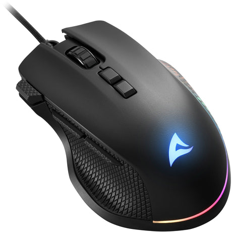 Sharkoon Shark Force III souris de jeu (noir, 400 - 12 800 dpi, LED RVB)