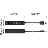 Acte hub USB ac6215 noir
