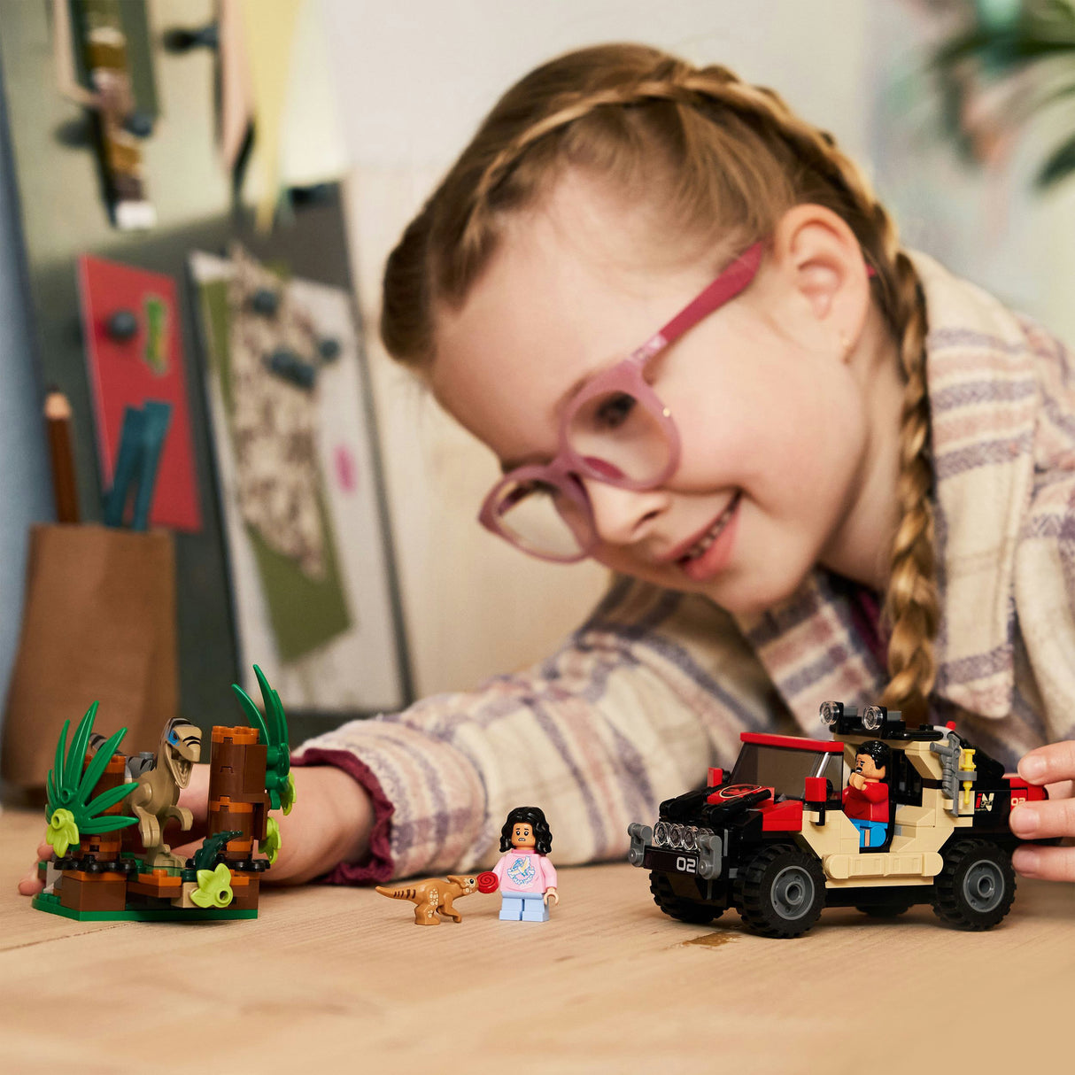 Lego Jurassic World 76972 L'évasion de l'Eaptor tout-terrain