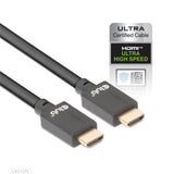 Câble certifié HDMI 2.1 ultra haut débit Club 3D mâle-mâle (noir, 5 mètres, 4K 120Hz, 8K 60Hz, 48Gbps)