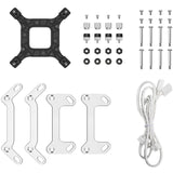 Refroidissement par eau Deepcool LD240 (blanc, connecteur de ventilateur PWM 4 broches)