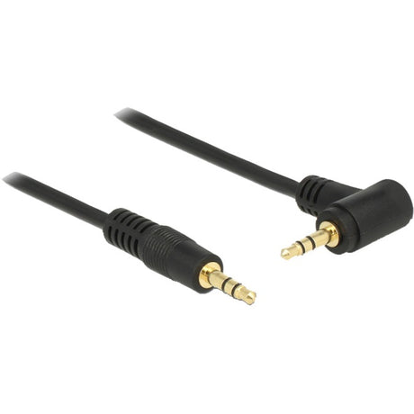 Delock Câble 3,5 mm mâle > 3,5 mm mâle (noir, 0,5 mètre)