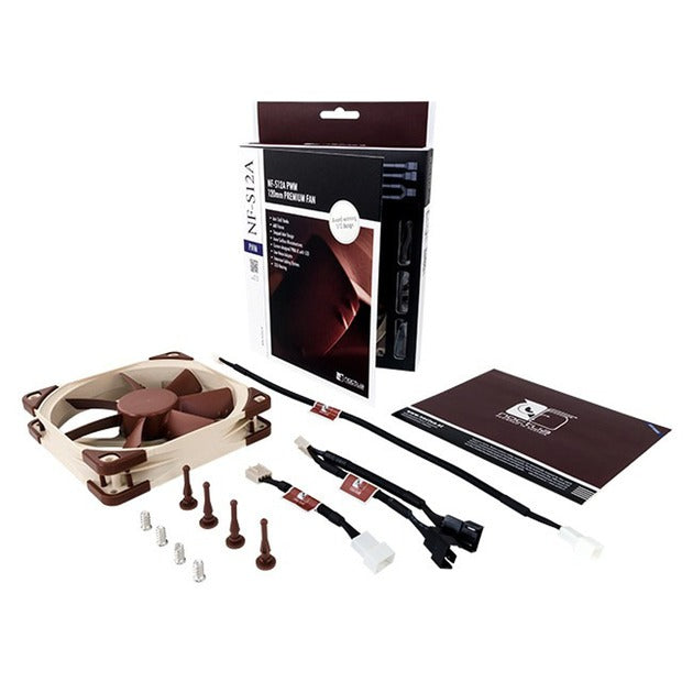Ventilateur de boîtier Noctua nf-s12a pwm (marron, 120 x 120 x 25 mm)