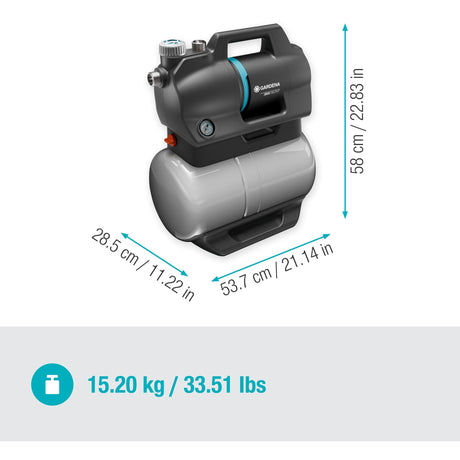 Gardena Hydrofoor Pomp 3900 silencieux