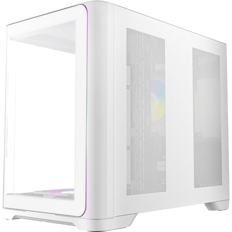 Boîtier tour midi Antec C5 Curve ARGB (blanc | 2x USB-A | 1x USB-C | verre trempé)