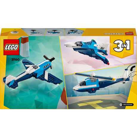 Lego Creator 31160 Aviation : avion de course