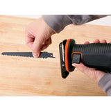 Scie alternative Black+decker 18v bdcr18n-xj (orange noir, batterie et chargeur non inclus)