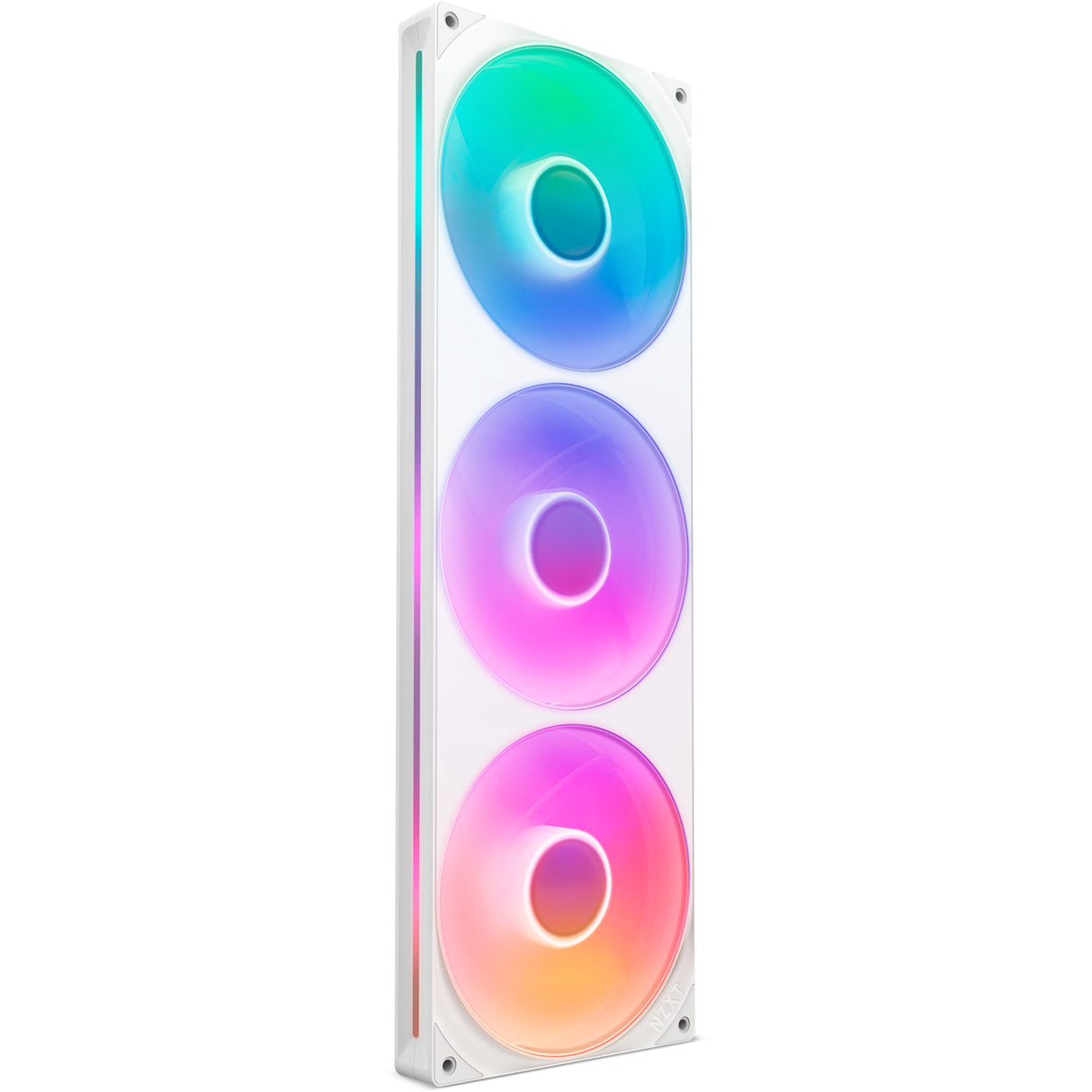 Nzxt f420 rgb core ventilateurs de boîtier (blanc, 3 pièces, 420 x 140 x 26 mm)