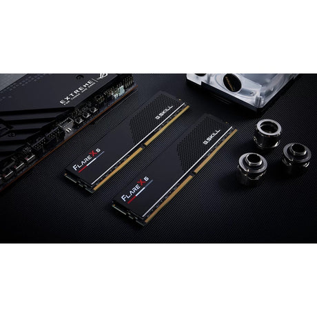 G.skill flare x5 32 Go ddr5-6400 (2x 16 Go) RAM (noir, f5-6400j3239g16gx2-fx5, expo)