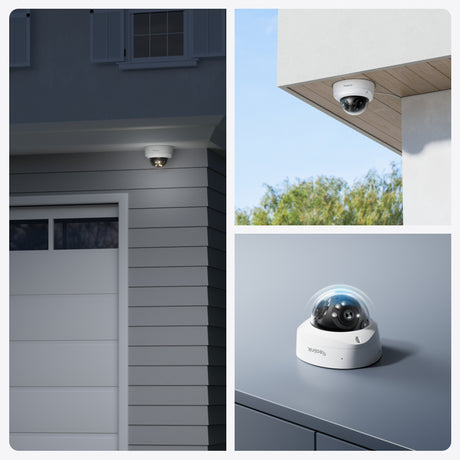 Caméra de sécurité Reolink p737-a (blanc, 4k uhd, 8mp, poe)