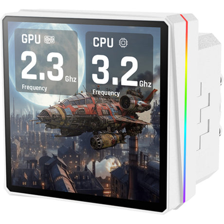 Thermaltake TH360 V3 Ultra ARGB Sync AIO Refroidisseur liquide - Refroidissement par eau Snow Edition (Blanc)