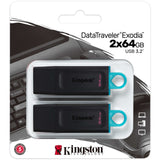 Kingston DataTraveler Exodia 64 Go 2 pack