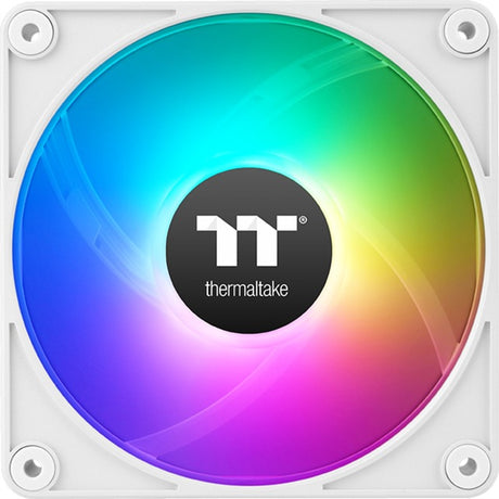 Thermaltake ct120 ex reverse argb sync ventilateur de refroidissement PC neige (pack de 3 ventilateurs) ventilateurs de boîtier (blanc, 3 pièces, 120 x 120 x 25 mm, pwm)