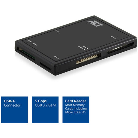 Lecteur de carte Act ac6370 noir