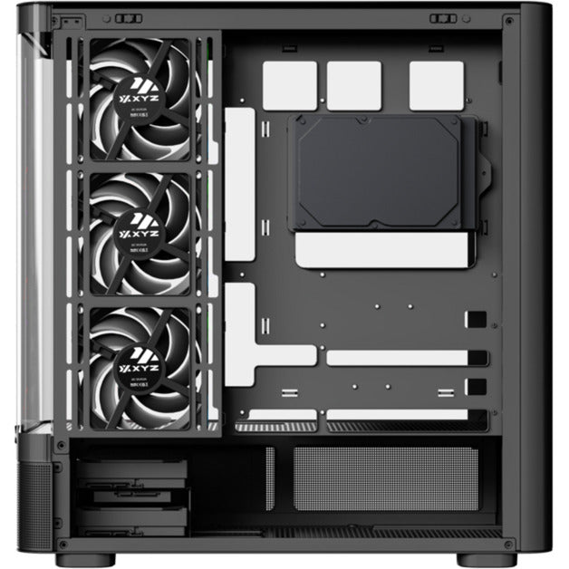 Boîtier tour midi Xyz PC Gear Quantum Pro (noir | Fenêtre)