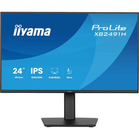 Moniteur Iiyama prolite xb2491h-b1 23,8 (noir, 120 hz, hdmi, port d'affichage)