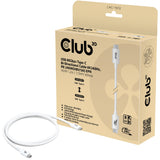 Club 3d USB-C 80 Gbit/s certifié 240 W 8 K 240 Hz.