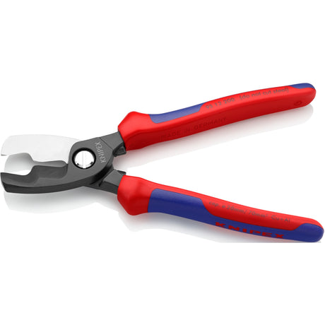 Ciseaux de câble Knipex avec bords de coupe double 9512200