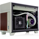 Thermaltake tr100 ws matcha green mini tower behuizing (lichtgroen | 2x usb-a | 1x usb-c)