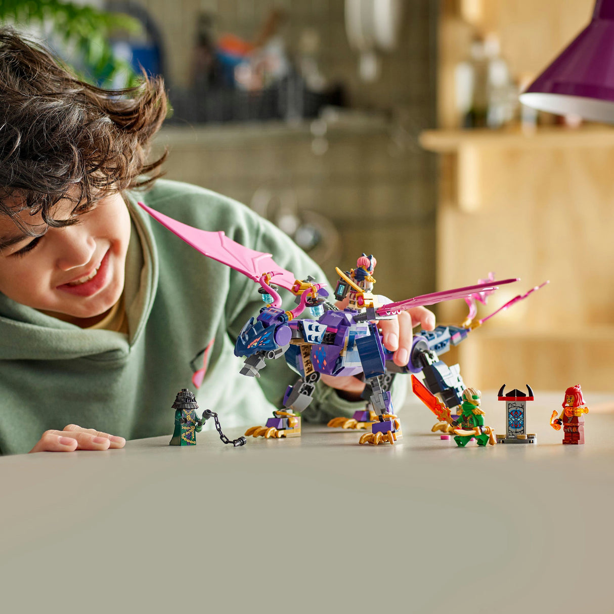 Ensemble de jouets Lego ® ninjago® rontu le maître dragon - 71842