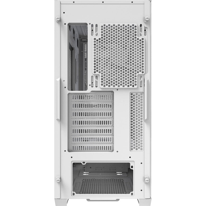 Boîtier tour midi Montech air 903 base (blanc | 2x USB-A | 1x USB-C | verre trempé)