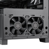 Boîtier mini tour Silverstone lucid 05 (noir | 2x USB-A | 1x USB-C | RVB | verre trempé)