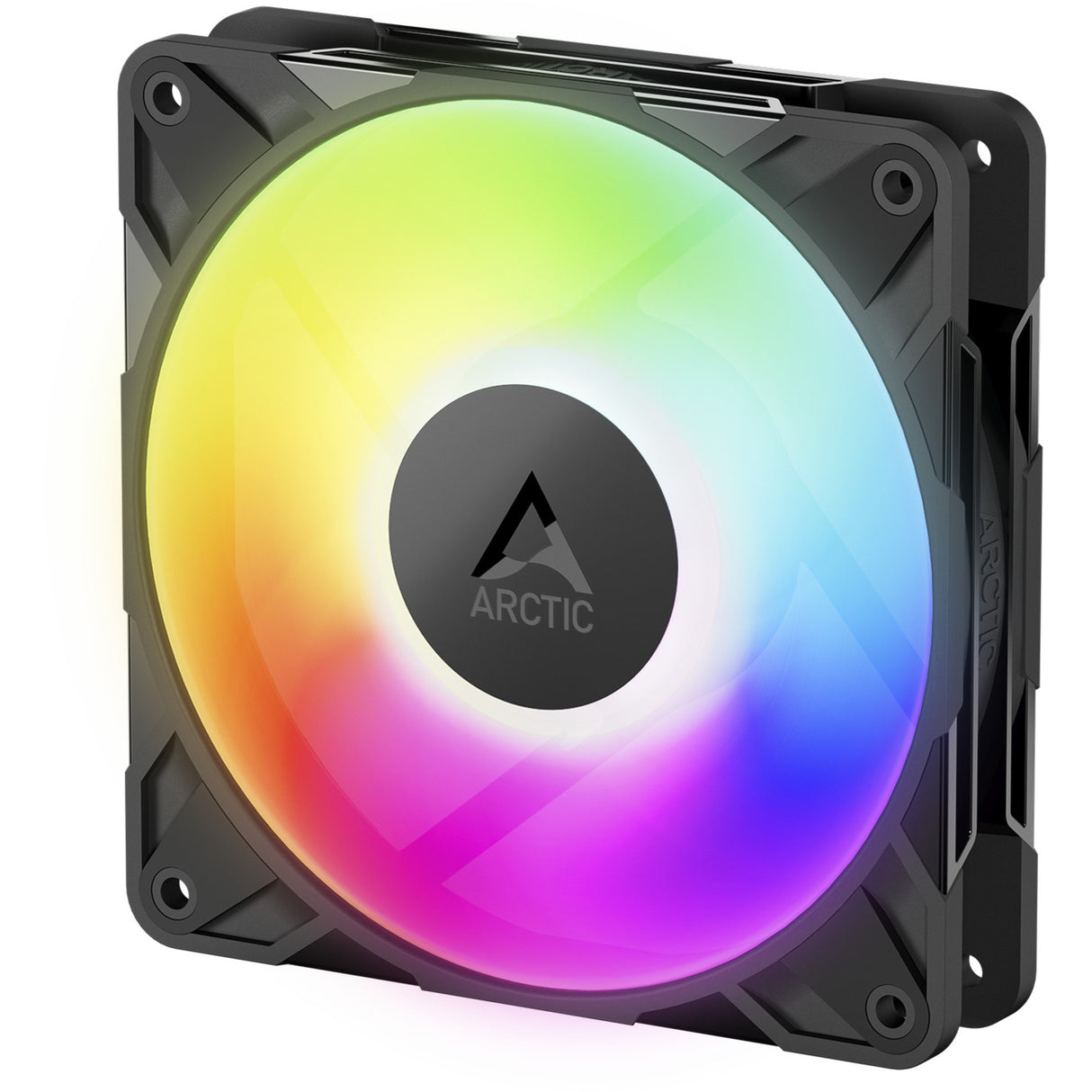 Ventilateur de boîtier Arctic p12 pro a-rgb (noir, 120 x 120 x 25 mm, pwm)