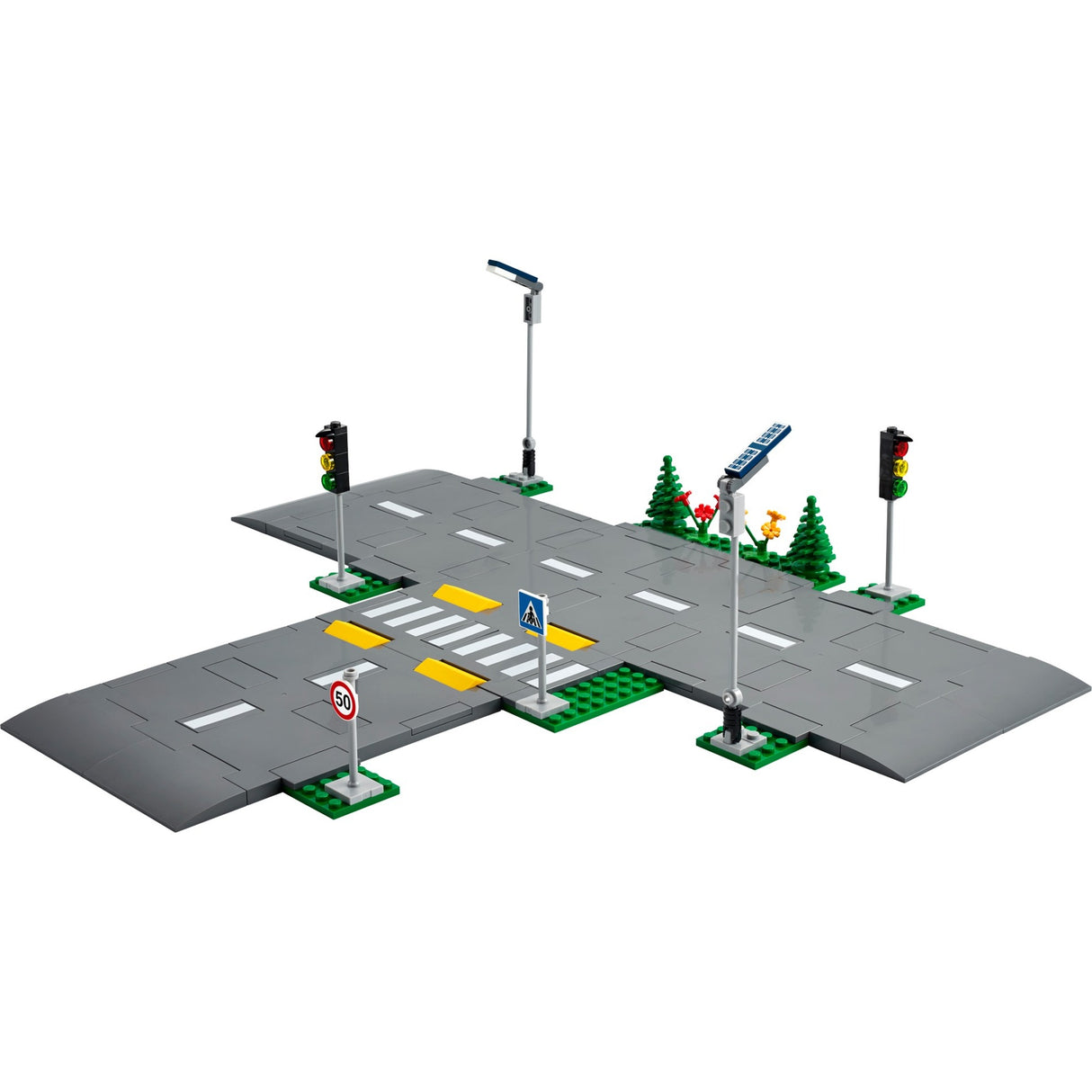 Plaques routières Lego city 60304