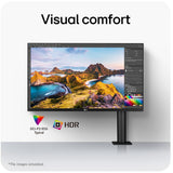 Moniteur LG Ergo IPS avec USB Type-C 31.5 4K UHD (noir, 2x HDMI, 1x Display Port)