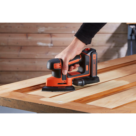 Ponceuse de détail de souris Black+decker bdcds18 18v 1x 1,5ah - bdcds18-qw