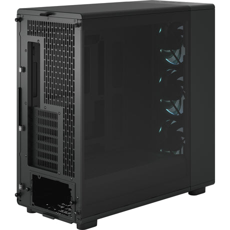 Fractal design époque xl tg rgb boîtier tour midi (noir | 2x usb-a | 1x usb-c | rgb | verre trempé)