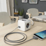Designnest powercube étendu - usb - schuko