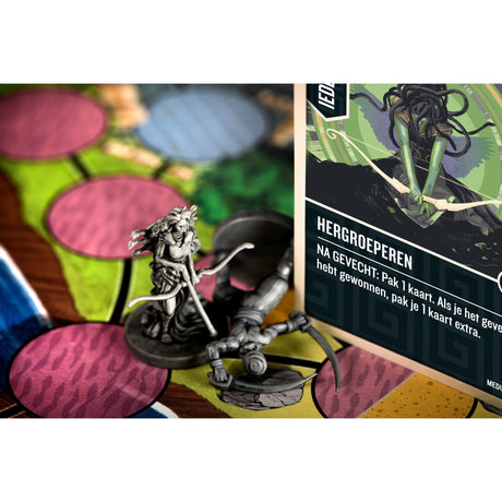 Jeux de gobelins blancs inégalés : jeu de société Battle of Legends (néerlandais, 2 à 4 joueurs, 20 minutes, à partir de 10 ans)